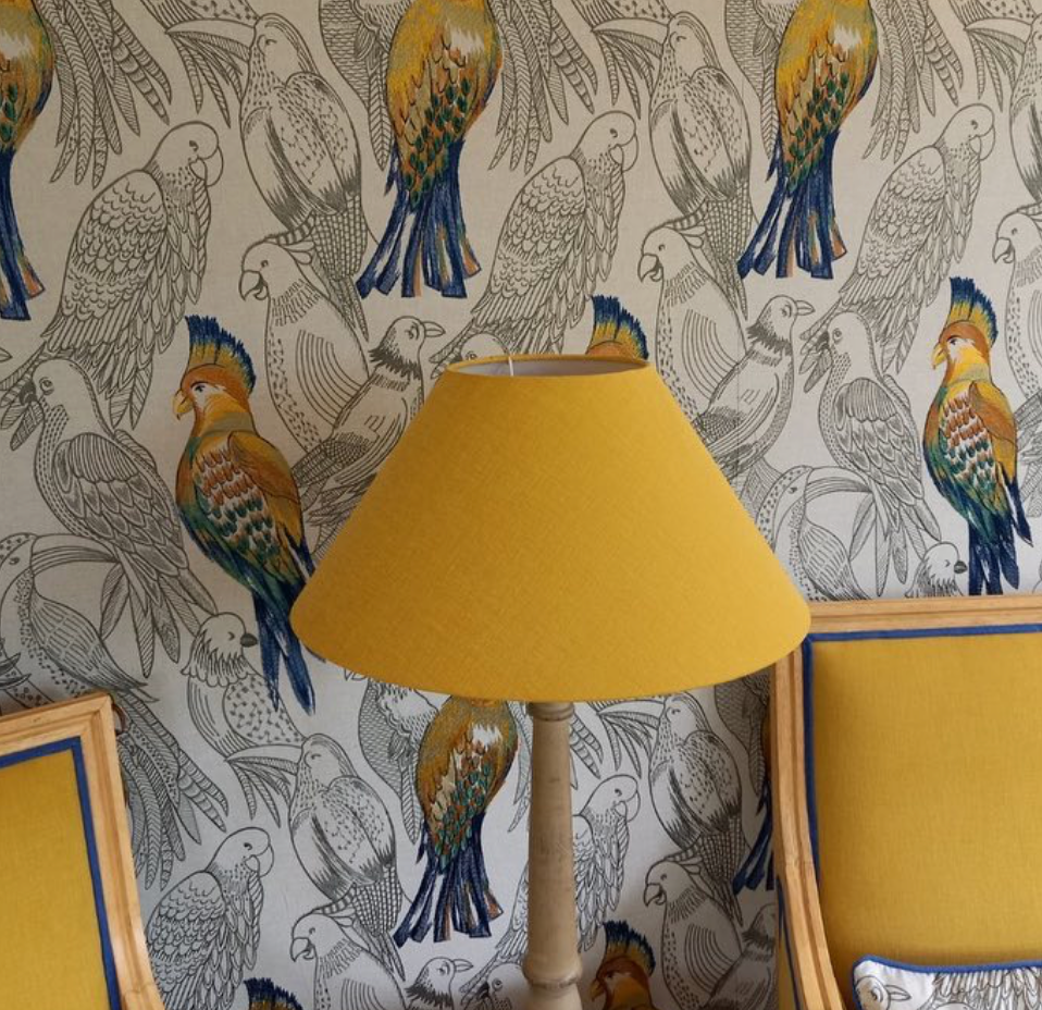 Coussins et abat-jour sur mesure par Tapisserie & Décoration BIC, réalisation n°3