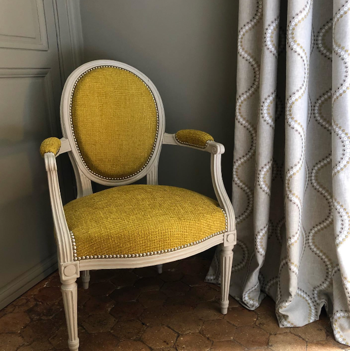 Réfection de siège par Tapisserie & Décoration BIC à Pacy-sur-Eure, réalisation n°1
